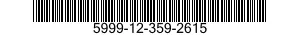 5999-12-359-2615 HEADER,SHORTING 5999123592615 123592615