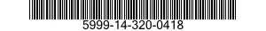 5999-14-320-0418 CIRCUIT CARD ASSEMBLY 5999143200418 143200418