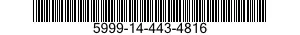 5999-14-443-4816 MOUNTING PAD,ELECTRICAL-ELECTRONIC COMPONENT 5999144434816 144434816