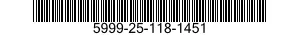 5999-25-118-1451 CLIP,ELECTRICAL 5999251181451 251181451