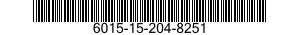 6015-15-204-8251 CABLE,SINGLE BUNDLE,FIBER OPTIC 6015152048251 152048251
