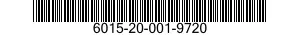 6015-20-001-9720 CABLE 6015200019720 200019720