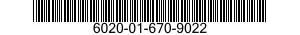 6020-01-670-9022 CABLE ASSEMBLY,FIBER OPTIC 6020016709022 016709022