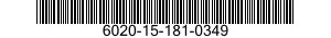 6020-15-181-0349 CABLE ASSEMBLY,FIBER OPTIC 6020151810349 151810349