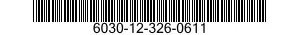 6030-12-326-0611 RECEIVER,LIGHT SIGNAL 6030123260611 123260611