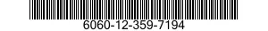 6060-12-359-7194 SPLICE,FIBER OPTIC CONDUCTOR 6060123597194 123597194