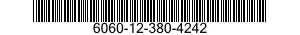 6060-12-380-4242 ADAPTER,CONNECTOR,FIBER OPTIC 6060123804242 123804242