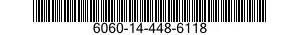 6060-14-448-6118 COUPLER,FIBER OPTIC 6060144486118 144486118