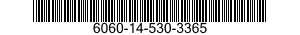 6060-14-530-3365 CLAMP,CABLE,FIBER OPTIC CONNECTOR 6060145303365 145303365
