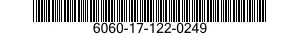 6060-17-122-0249 CONNECTOR,RECEPTACLE,FIBER OPTIC 6060171220249 171220249