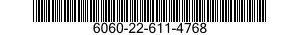 6060-22-611-4768 CONNECTOR ASSEMBLY,FIBER OPTIC 6060226114768 226114768