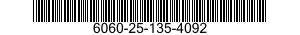6060-25-135-4092 CONNECTOR,PLUG,FIBER OPTIC 6060251354092 251354092
