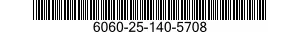 6060-25-140-5708 FERRULE,FIBER OPTIC CONDUCTOR 6060251405708 251405708