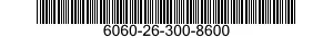 6060-26-300-8600 ADAPTER,FIBER OPTIC 6060263008600 263008600