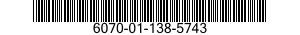 6070-01-138-5743  6070011385743 011385743