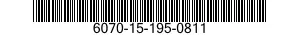6070-15-195-0811 PIGTAIL FO MM ST 6070151950811 151950811