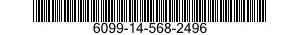6099-14-568-2496 SUPPORT,FEEDTHRU CO 6099145682496 145682496