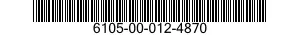 6105-00-012-4870  6105000124870 000124870