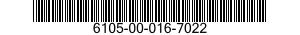 6105-00-016-7022  6105000167022 000167022