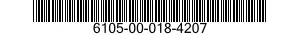 6105-00-018-4207  6105000184207 000184207