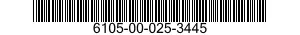 6105-00-025-3445  6105000253445 000253445