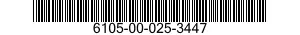 6105-00-025-3447  6105000253447 000253447