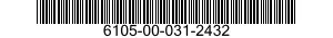 6105-00-031-2432  6105000312432 000312432
