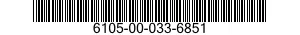 6105-00-033-6851  6105000336851 000336851