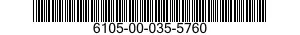 6105-00-035-5760  6105000355760 000355760