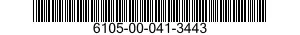 6105-00-041-3443  6105000413443 000413443