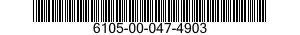6105-00-047-4903  6105000474903 000474903