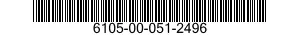 6105-00-051-2496  6105000512496 000512496