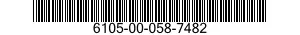 6105-00-058-7482  6105000587482 000587482