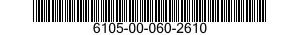 6105-00-060-2610  6105000602610 000602610