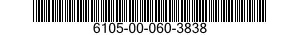 6105-00-060-3838  6105000603838 000603838