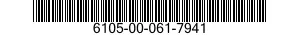 6105-00-061-7941 MOTOR,ALTERNATING CURRENT 6105000617941 000617941