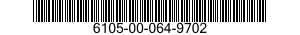 6105-00-064-9702 COMMUTATOR 6105000649702 000649702