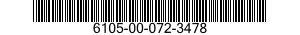 6105-00-072-3478  6105000723478 000723478