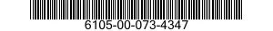 6105-00-073-4347  6105000734347 000734347