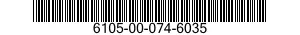 6105-00-074-6035  6105000746035 000746035