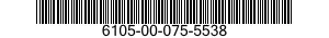 6105-00-075-5538  6105000755538 000755538