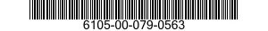 6105-00-079-0563  6105000790563 000790563