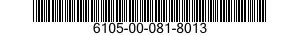 6105-00-081-8013  6105000818013 000818013