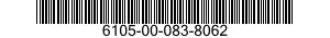 6105-00-083-8062 MOTOR,ALTERNATING CURRENT 6105000838062 000838062