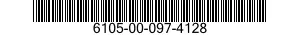 6105-00-097-4128  6105000974128 000974128