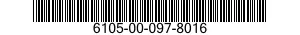 6105-00-097-8016  6105000978016 000978016