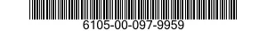 6105-00-097-9959  6105000979959 000979959