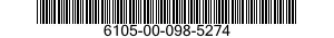 6105-00-098-5274 ARMATURE,MOTOR 6105000985274 000985274