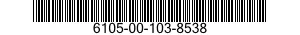 6105-00-103-8538 MOTOR,ALTERNATING CURRENT 6105001038538 001038538