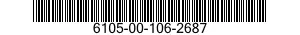 6105-00-106-2687  6105001062687 001062687